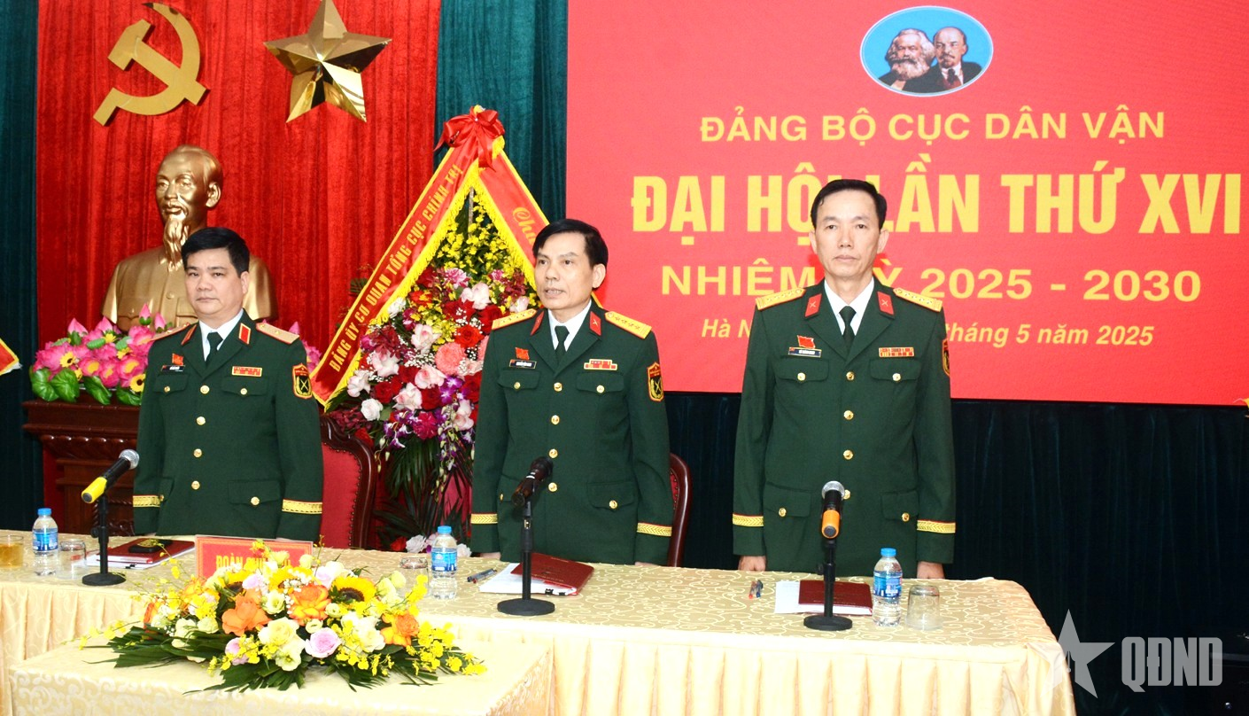 Đảng bộ Cục Dân vận tổ chức Đại hội lần thứ XVI, nhiệm kỳ 2025-2030